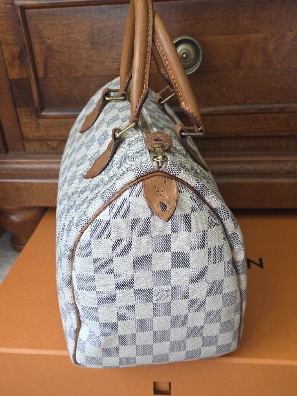 Louis Vuitton Damier Azul Speedy 30 - Picture 3 of 10
